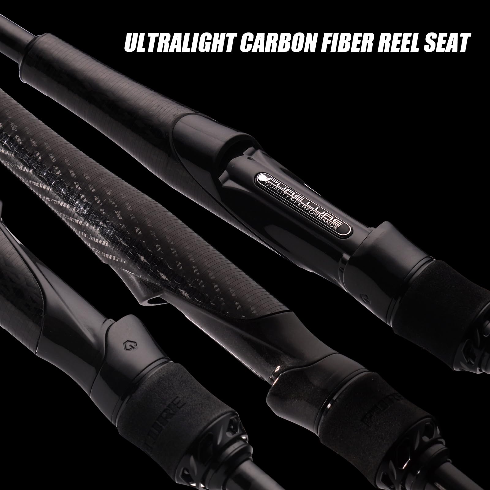 Pure Lure NDVIA MAX TORAY-30T carbon blank delivers strength and sensitivity.