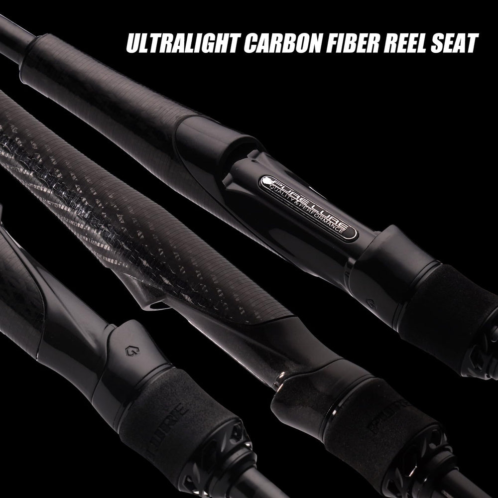 Pure Lure NDVIA MAX TORAY-30T carbon blank delivers strength and sensitivity.