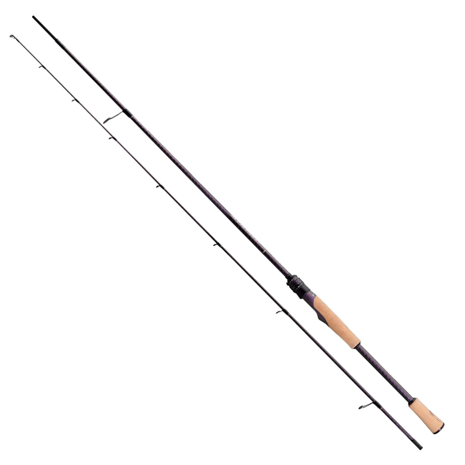 Titanium frame on Acuteviolet rod showing light, strong construction