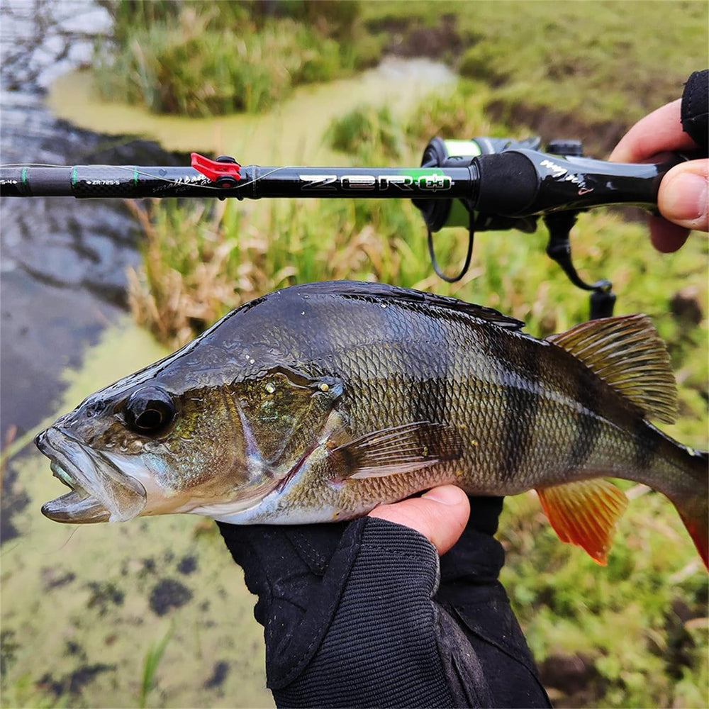 PureLure Zero Baitcasting Rod suitable for freshwater and saltwater environments