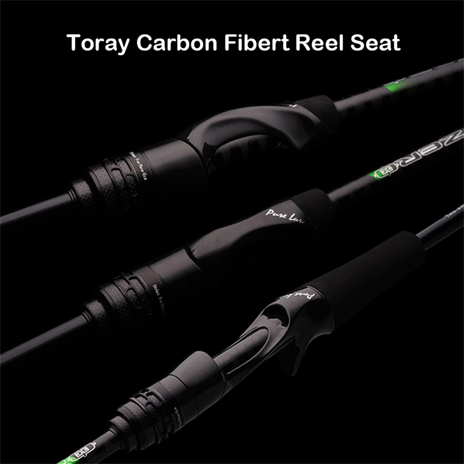 PureLure Zero Baitcasting Rod Fuji Alconite K-frame support and durability
