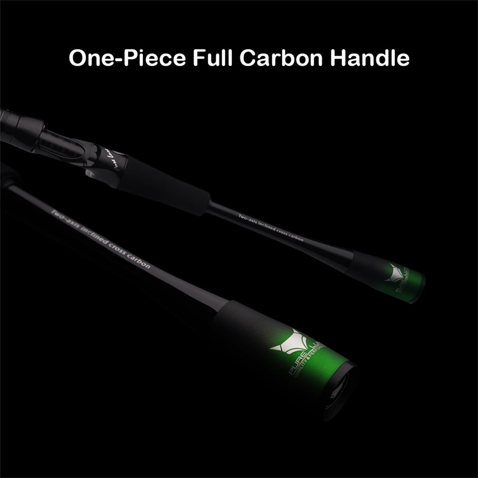 PureLure Zero Baitcasting Rod Fuji Alconite guides for reduced tangles