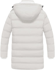 Pursky men's puffy jacket sherpa-lined interior delivers soft warmth on chilly commutes