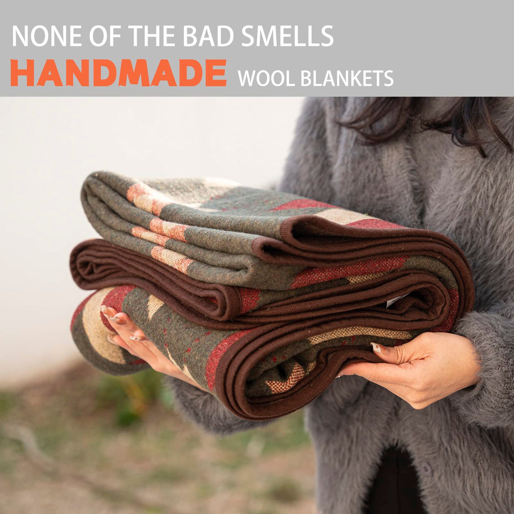 PuTian Merino Wool Blanket washable-easy-care machine friendly and odor-free.