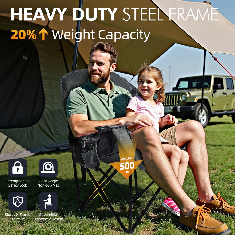 PUVASIA fabric is 600d tear-resistant for all-weather outdoor use.