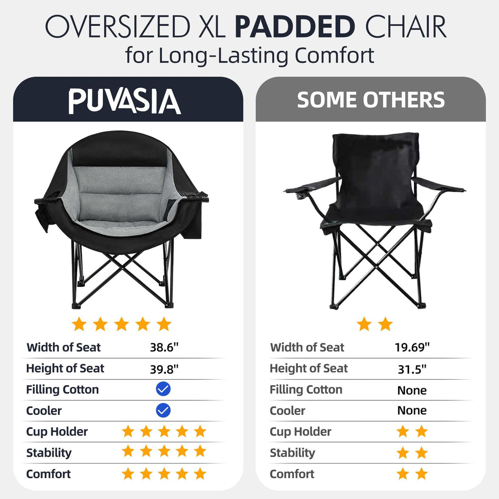 PUVASIA all-weather fabric resists wear for diverse outdoor adventures.