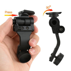 PVS-14 NVG J-Arm dovetail interface on compatible mounts offers versatile setup.