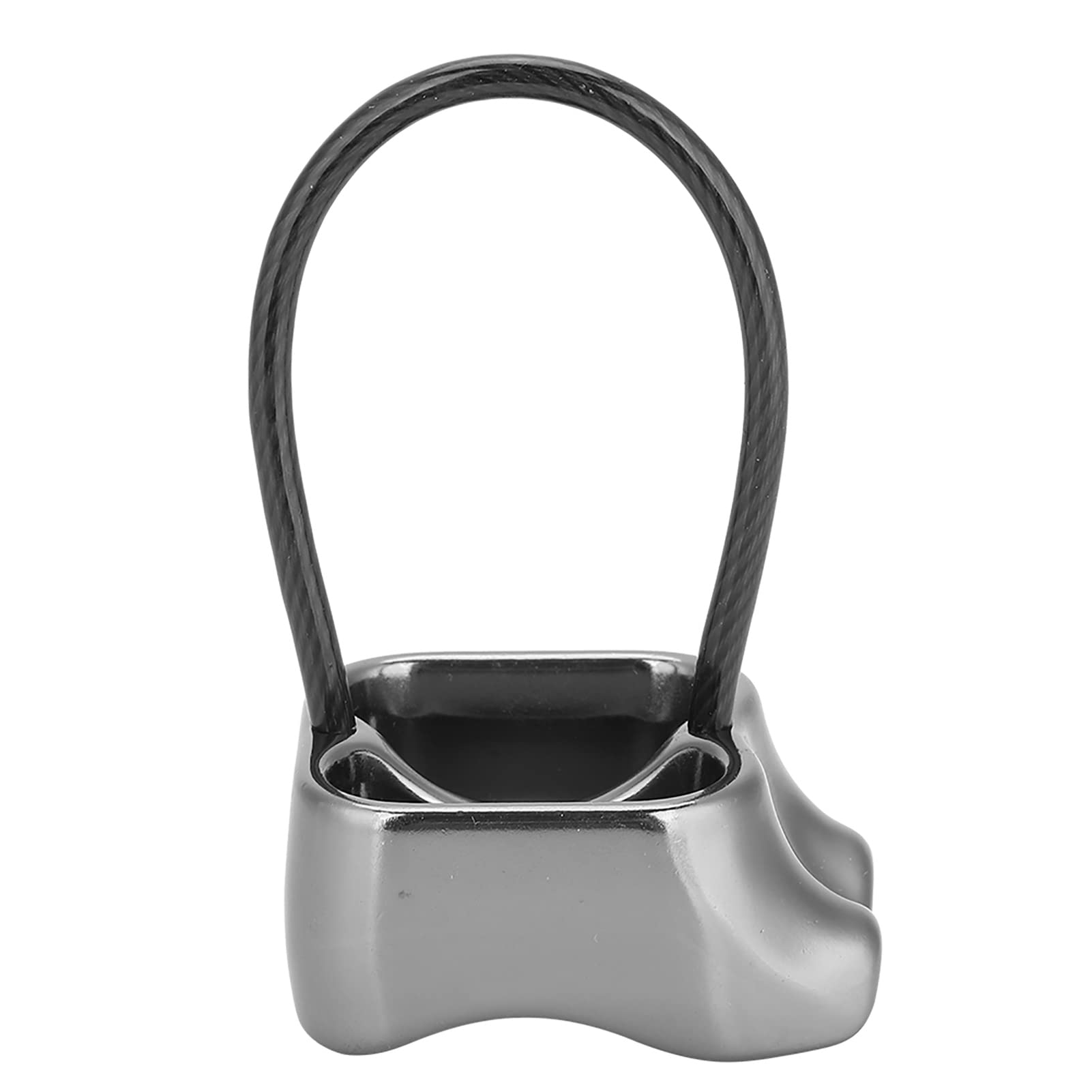 Pwshymi ATC descender is portable for on-the-go climbs.
