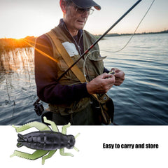 Pwshymi soft lures with treble hooks enable quick rigging and setup