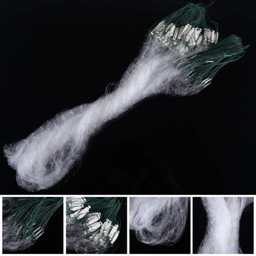 Pwshymi portable fishing net designed for easy transport.
