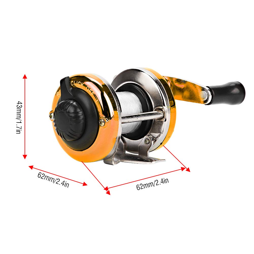 Pwshymi automatic line structure simplifies setup for quick fishing moments on the go.