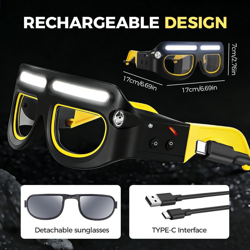 Pxcxu waterproof durable glasses for wet or rugged environments.