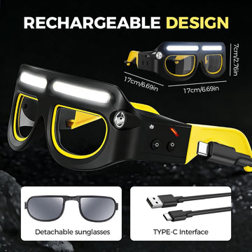Pxcxu waterproof durable glasses for wet or rugged environments.