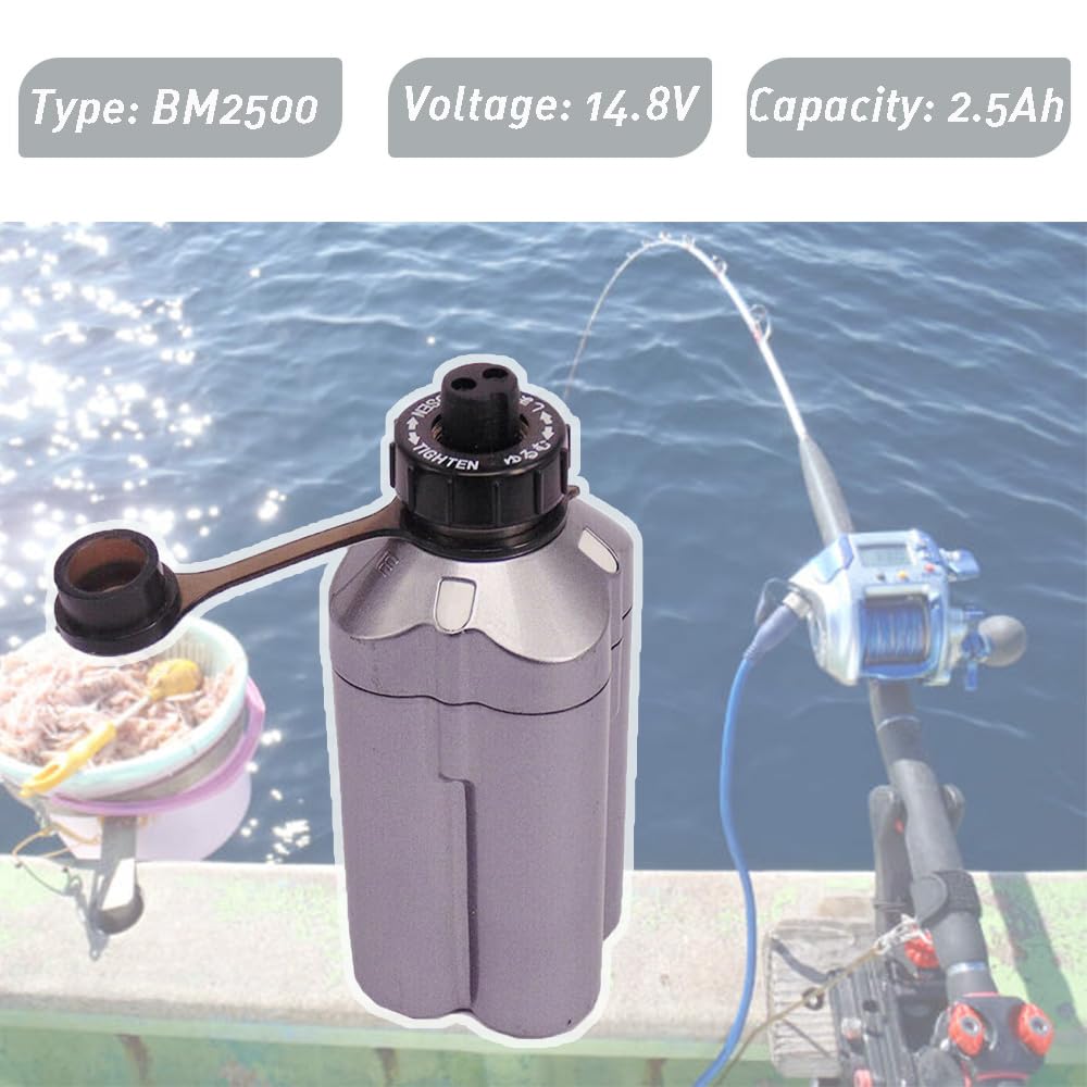 BM2500/BM2300/BM2900 compatible Daiwa battery