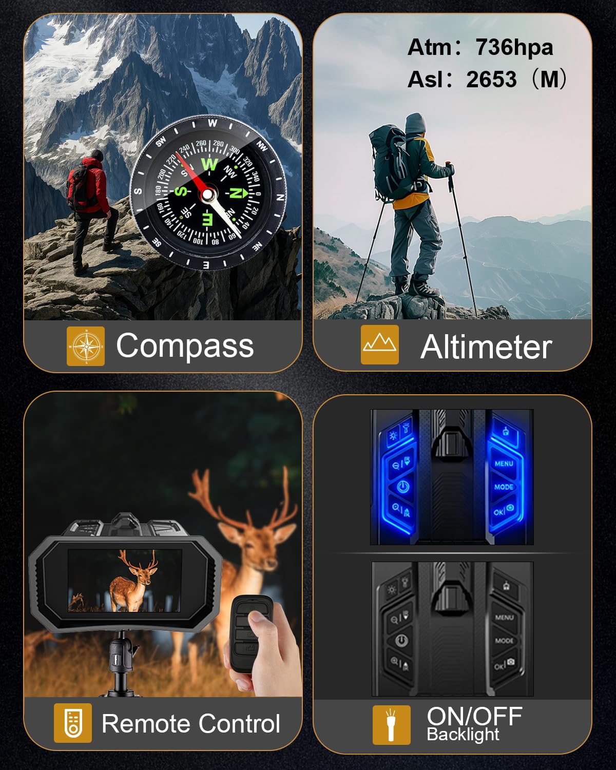PYKRONZ 64GB TF card for ample video and photo storage