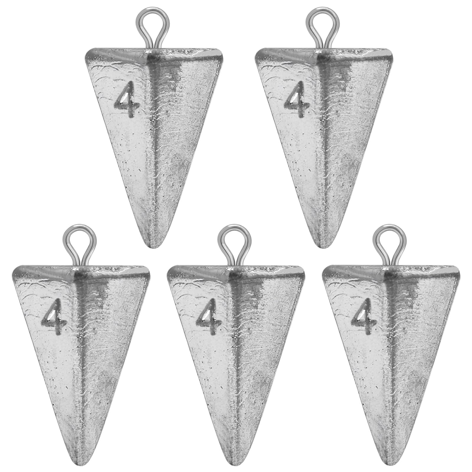 Pyramid fishing sinker 1oz weight