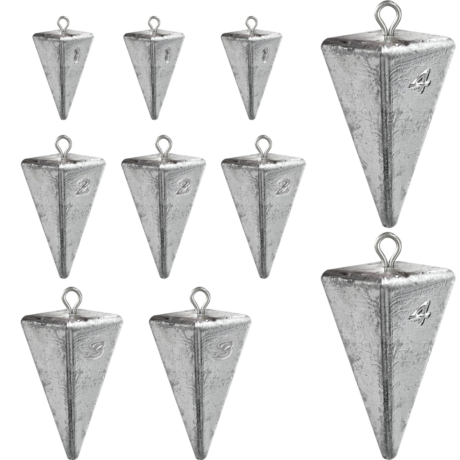 1oz pyramid sinker for surf fishing