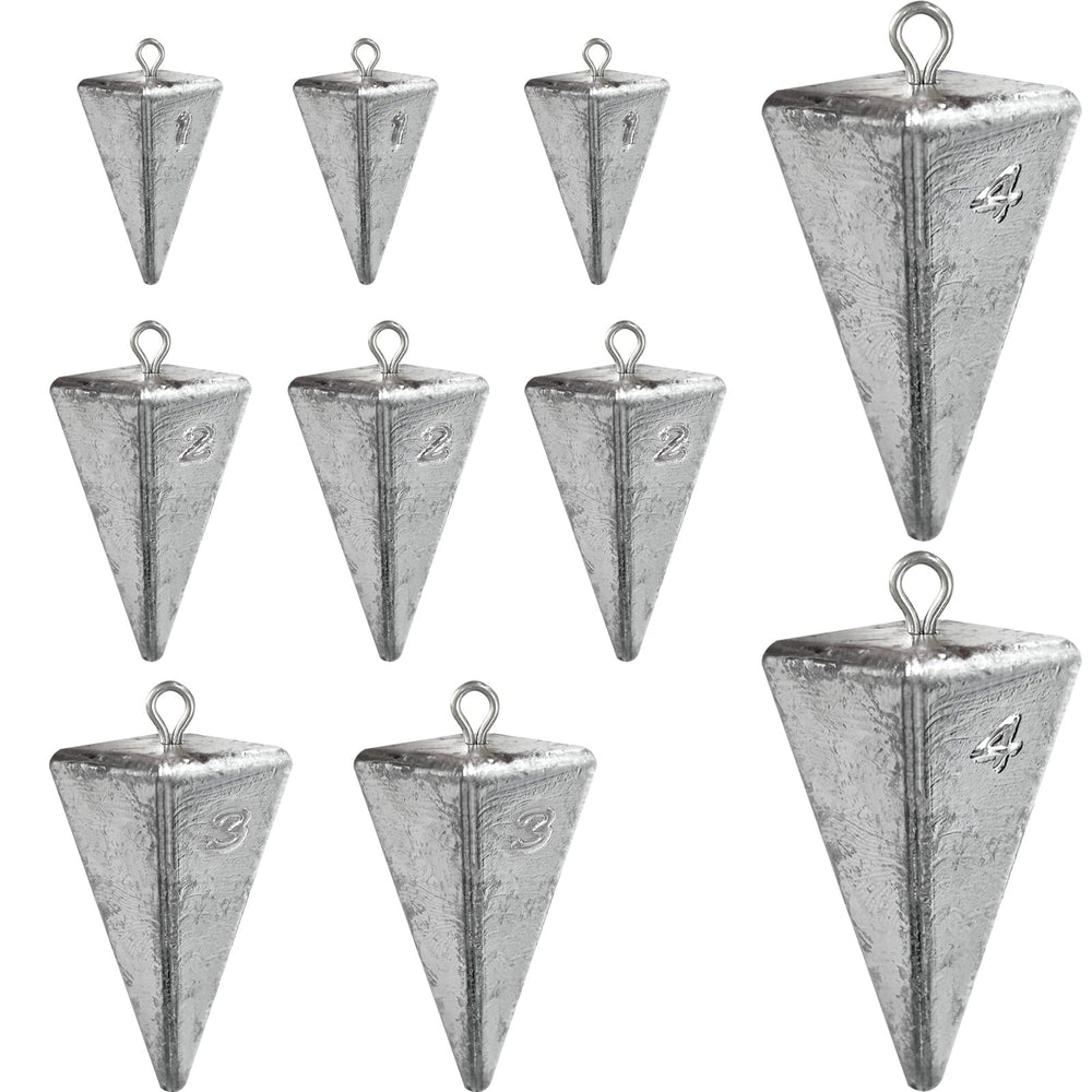 1oz pyramid sinker for surf fishing