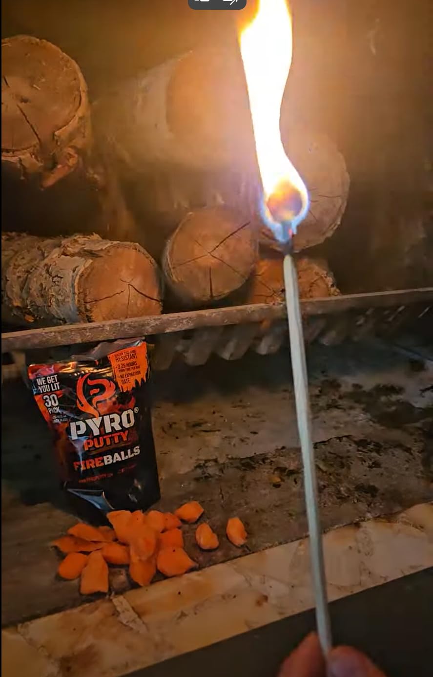 Pyro Putty Fire Balls use-cases-campfire-or-grill show versatile ignition