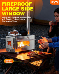 PYY sauna wood stove outdoor durability in stainless steel resists rust