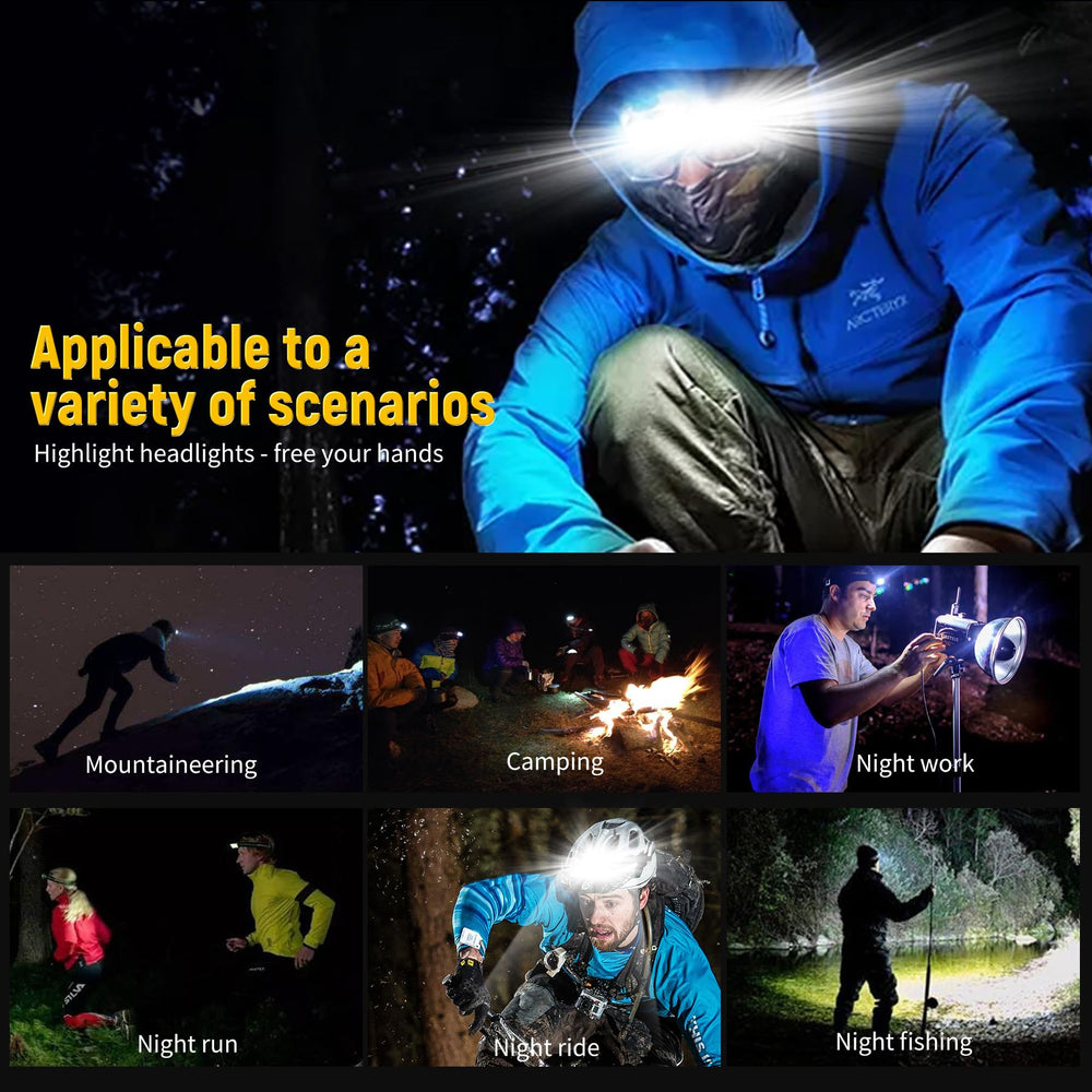 PZZOE headlamp gift idea for family outdoor adventures.