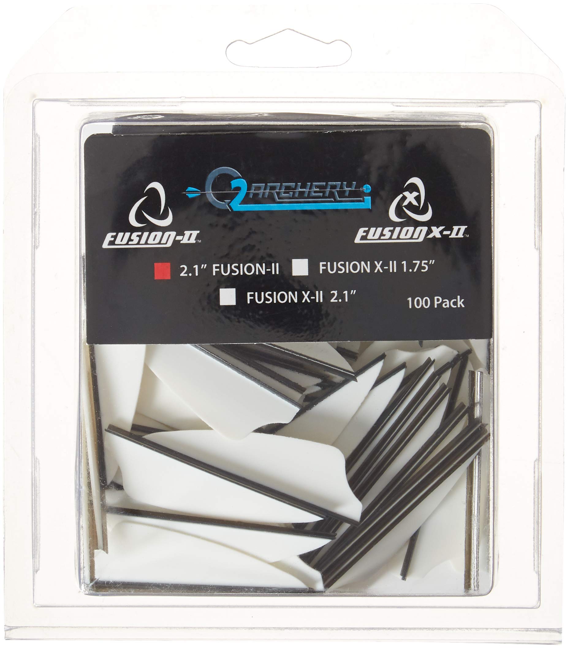 Q2i Fusion-II closeup textured vanes in white reveal Tri-Fusion adhesion for durable performance.