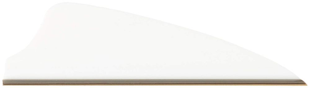 Q2i Fusion-II shield-cut arrow vanes in white pack enhance stability for all-weather shots.