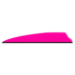 Q2i Fusion X-II neon pink 3-inch vanes for stable arrow flight and reliable target results