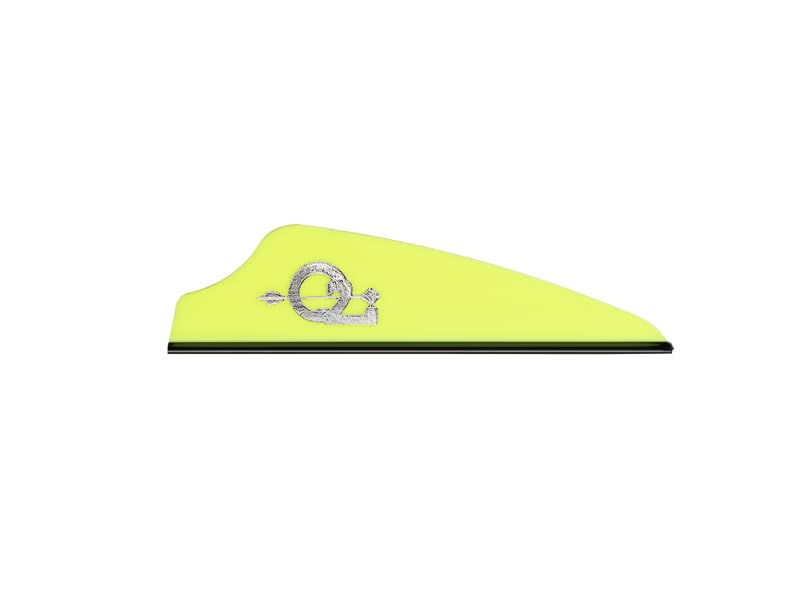 Q2i Fusion X-II vanes in flight for stable, precise target archery shots.