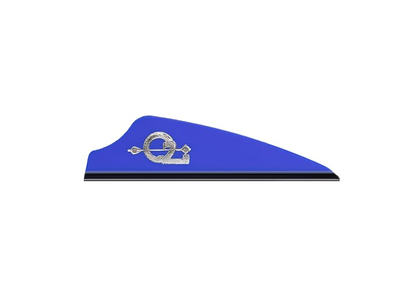 Q2i Fusion X-II blue vane packaging highlights visibility and value for archers