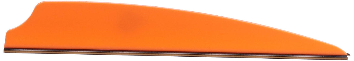 Q2i Fusion X-II vanes closeup neon orange highlight ultra-lightweight design for precise shots