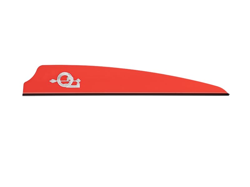 Q2i Fusion X-II Vanes red full-pack shot for powerful crossbows and stable flight