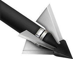 QAD Exodus fixed blade broadhead 125gr shows full blade design for precision and penetration