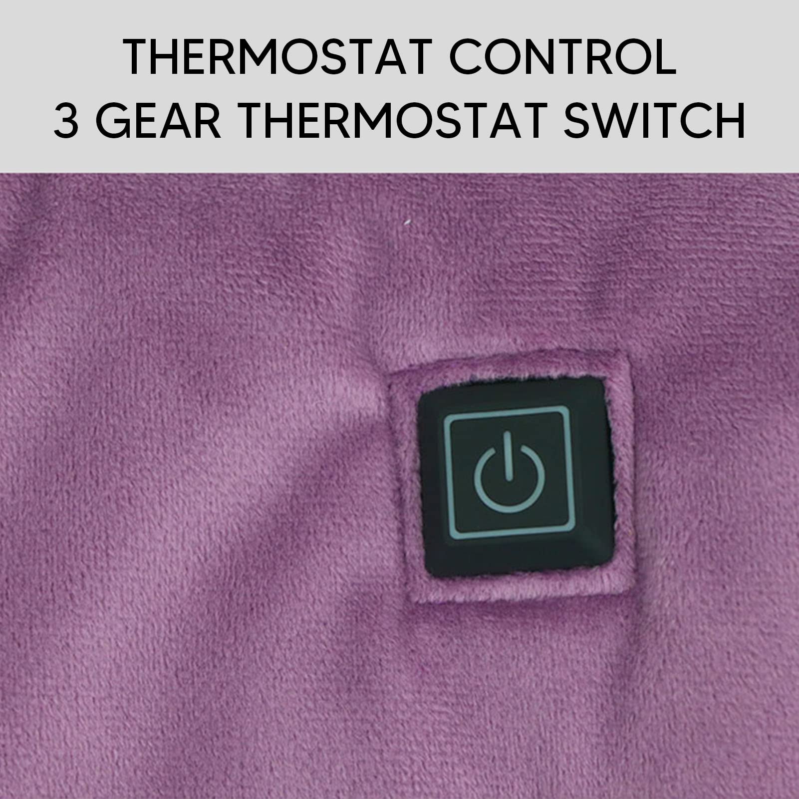 QANYEGN soft cover offers comfortable touch without skin irritation.