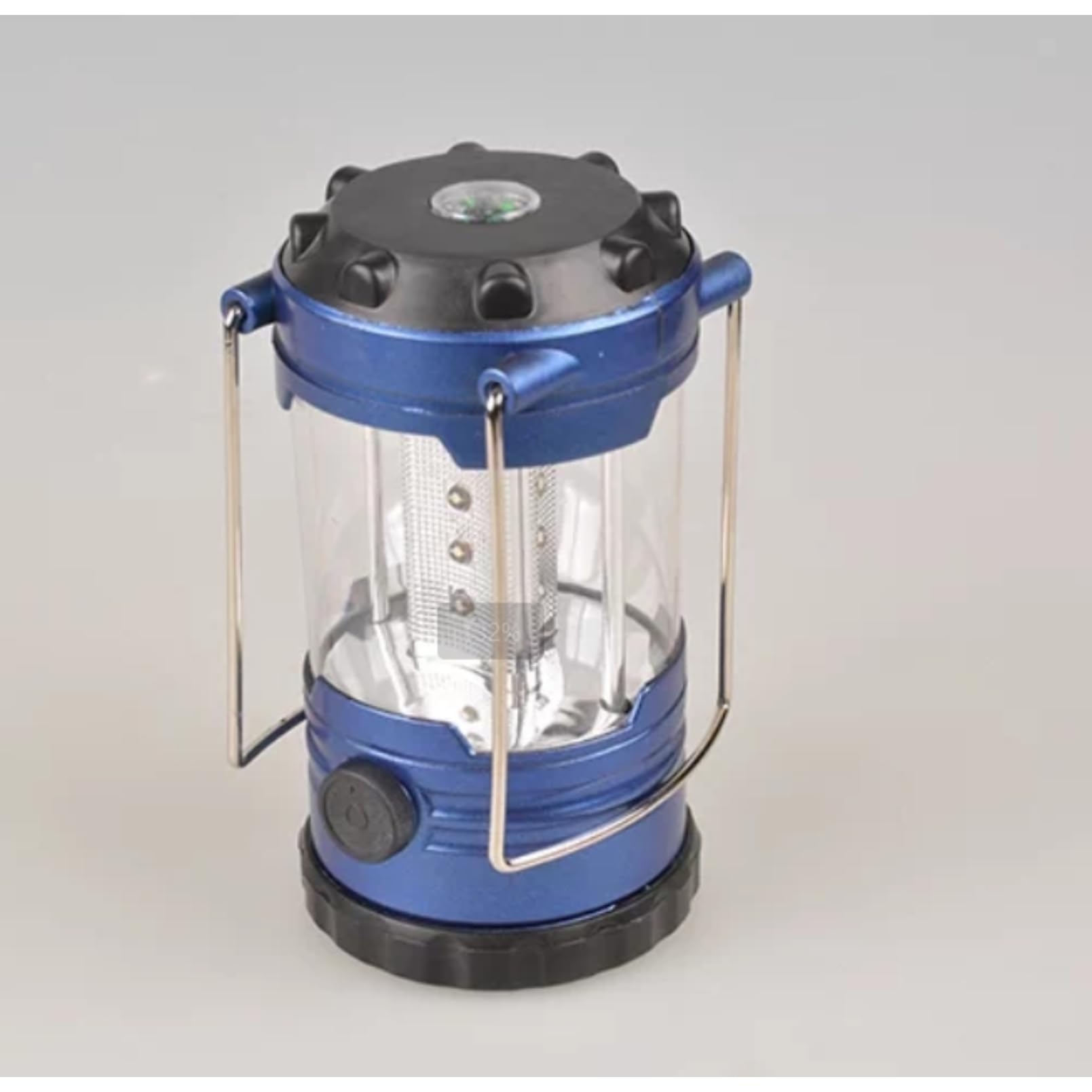 QANYEGN portable lantern with hanging capability for hands-free use.