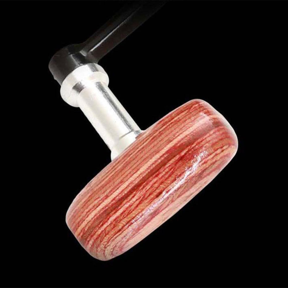 Winding options on QCdeSoulBLV mini spinning reel for versatility
