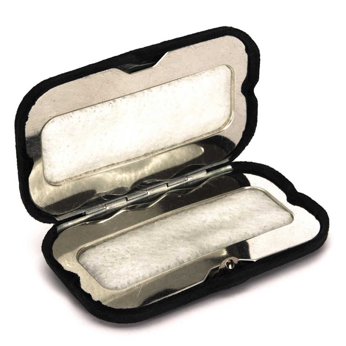 QCdeSoulBLV Portable Fuel Hand Warmer back view highlighting sleek black design