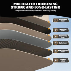QCdeSoulBLV thickened EVA material emphasizes rugged outdoor durability.