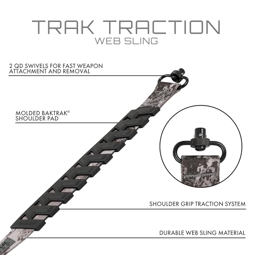 QD swivels on rifle sling for quick detach