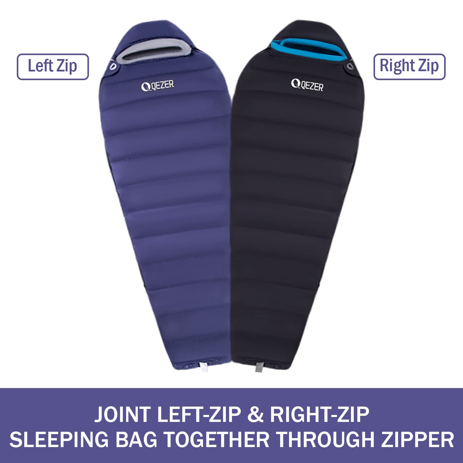 QEZER compact storage demonstrates quick venting after opening.