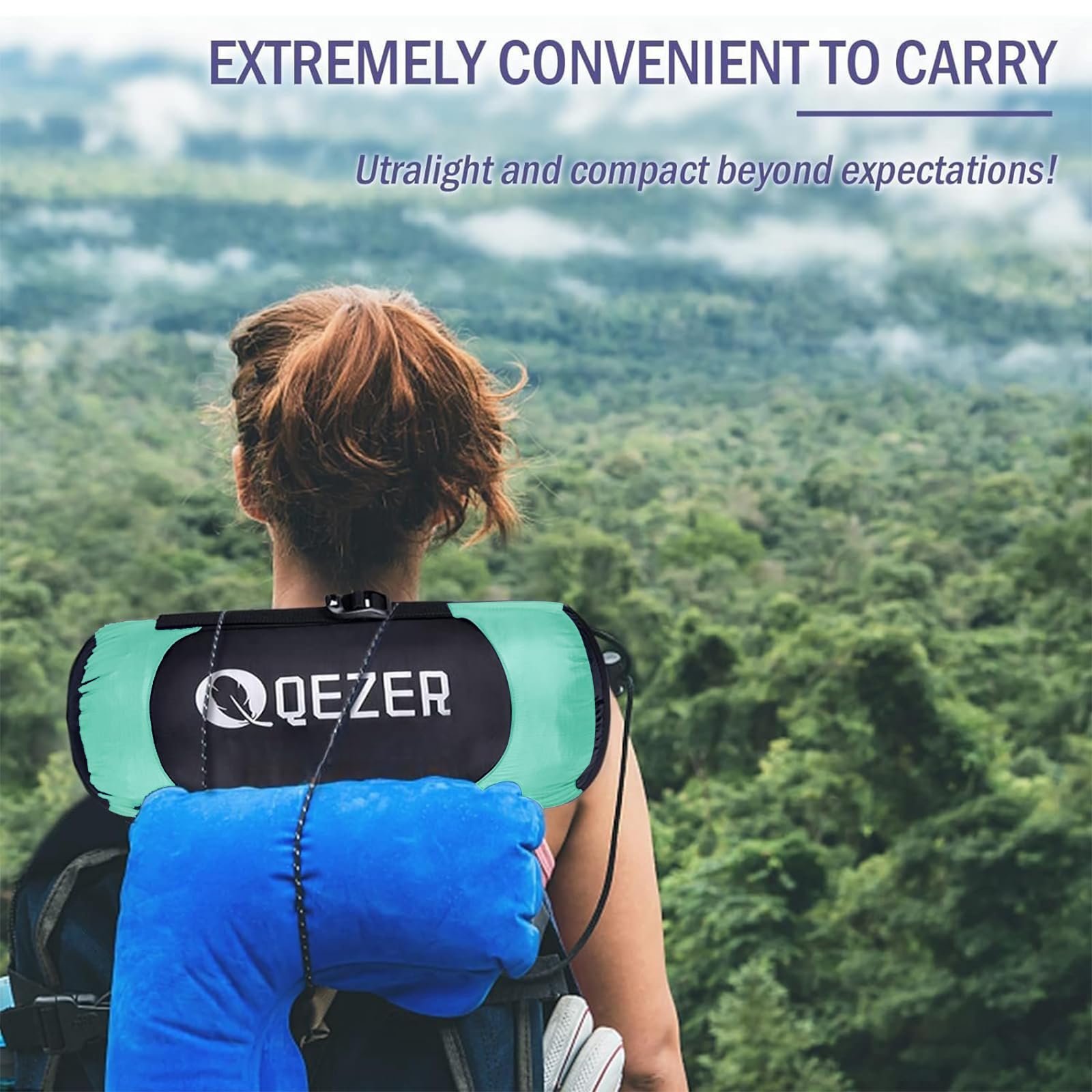 Compact, lightweight design helps travel with less bulk