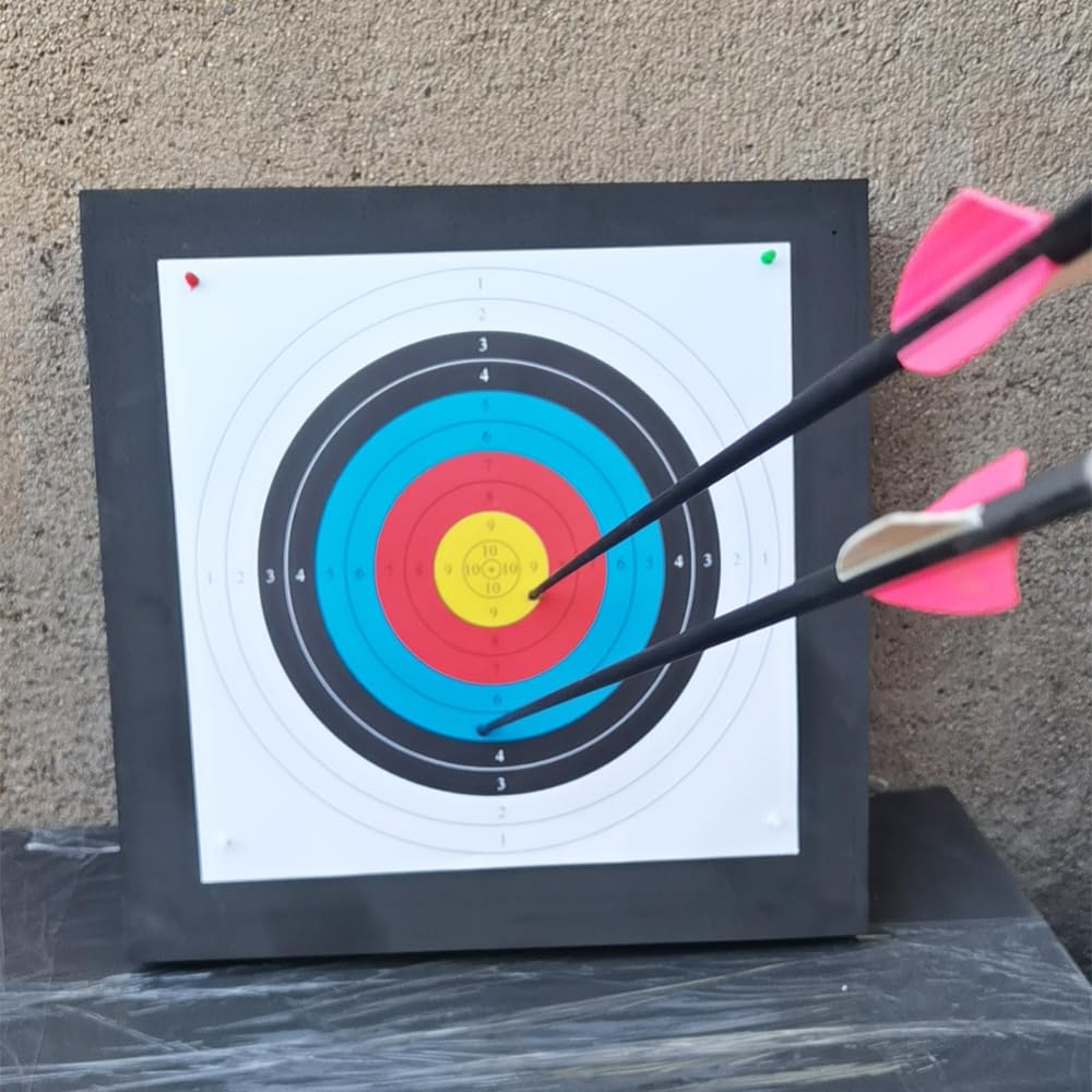 QI HUO JU compact EVA target design fits small spaces for backyard use.