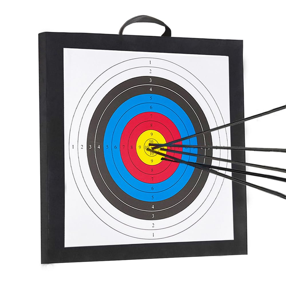 QI HUO JU Foam Archery Target for kids and adults practicing together.