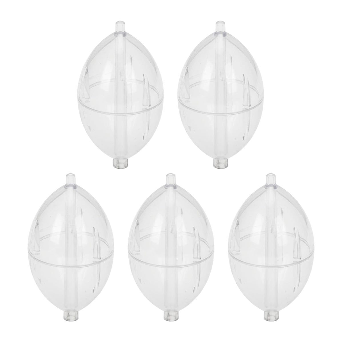 QIEIEI clear oval bubble float for precise bite detection