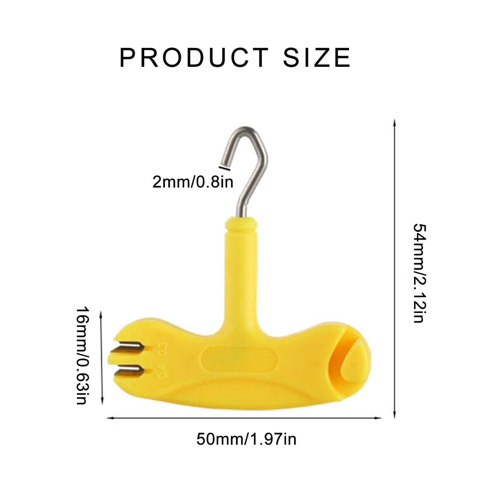 QIEIEI knot tool suitable for DIY repairs and crafts requiring precise line work.