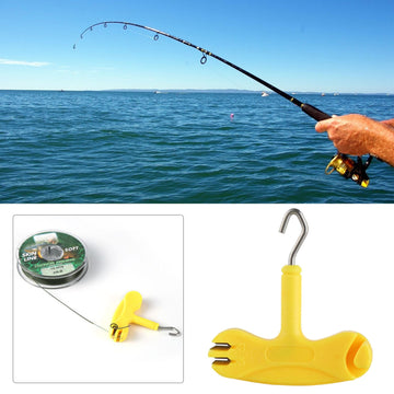 QIEIEI tool demonstrates portable design ideal for on-the-go fishing tasks.