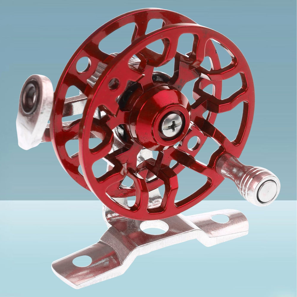 QIEIEI Fly Reel lightweight at 80g for comfortable all-day casting