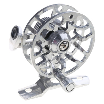 QIEIEI Fly Reel with upgraded base for durable stability in casting