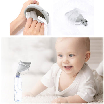QIEIEI travel urinal handheld-use demonstrates portable relief in busy moments