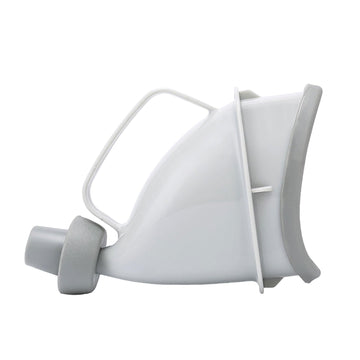QIEIEI travel urinal package view showing compact packaging for easy on-the-go use